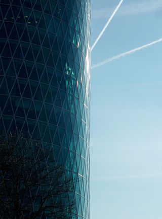 金融区，地区，银行，银行大楼，银行，银行大厦，证券交易所，欧元，立面