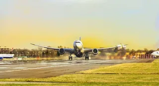 白色，客机，机场，维珍航空，航空公司，天空，航班，航空