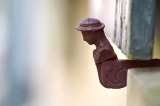 人, 塞子, 窗口, 锈, 生锈, 复古, 金属, 腐蚀