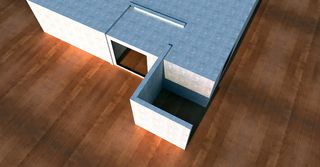 模型，架构，空白，建筑，谜题，解决方案，抽象，游戏