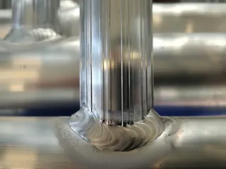 焊接，焊接，金属，焊接，纹理，焊缝，宏观，铝