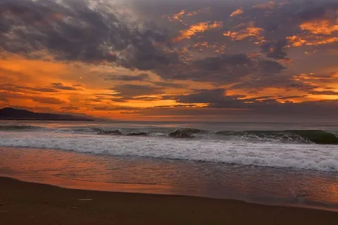 海滩,云朵,大自然,海洋,沙滩,大海,海景,海岸 海滩,云朵,大自然,海洋,沙滩,大海,海景,海岸