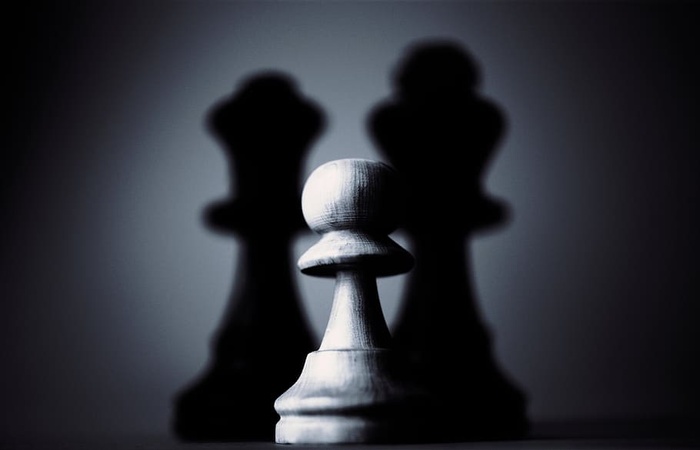 棋子，国际象棋，游戏，黑，白，皇后，对比，运动