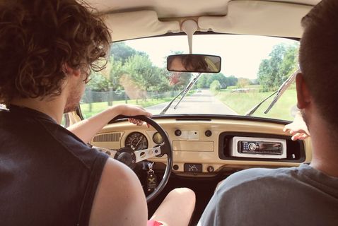 德国，瓦尔德斯特顿，旅行，骑行，途中，公路，驼背，交通