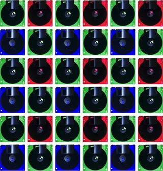 软盘，拜耳过滤器，数据，技术，存储介质，透明，连续，室内