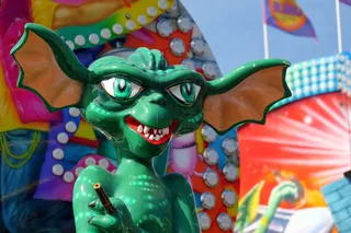 怪物、小精灵、集市、年市场、狂欢节、民俗节、集市、节日现场