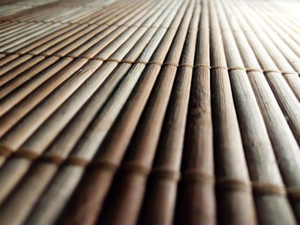 木材，格栅，宏观，结构，背景，竹材料，全框架，纹理