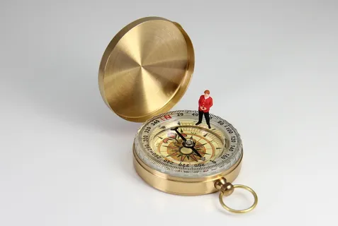 指南针，方向，微型人物，政策，默克尔，导航，分类，方向