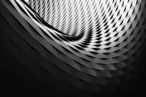 灰色、黑色、螺旋形艺术品绘画、表面、图案、纹理、设计、建筑