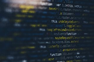 计算机编码截屏、数字、无人、选择性聚焦、技术、文本、通信、计算机监视器