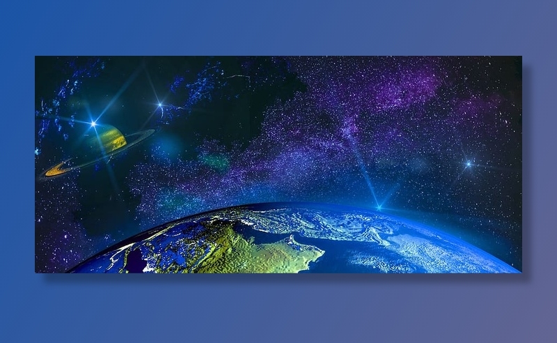 行星地球，3d，渲染行星，世界，夜晚，太空，恒星-太空，天文学