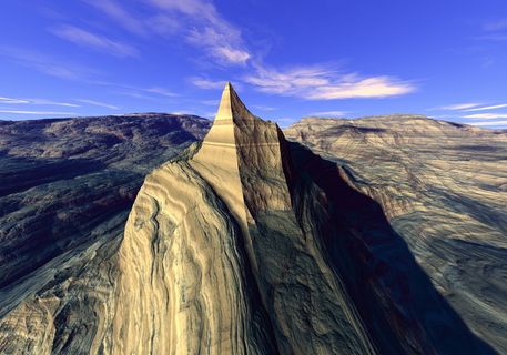 选择性、聚焦摄影、山地、风景、自然、全景、户外、旅行