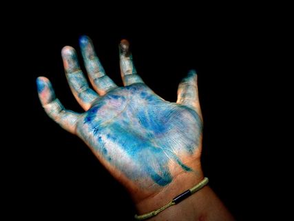 人手，手，菜鸟图库，黑色背景，身体部位，摄影棚快照，手指，人体手指