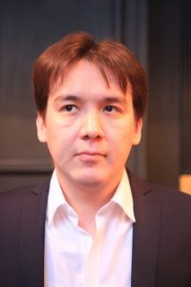 英俊，年轻，商人，男人，人，坐着，商人