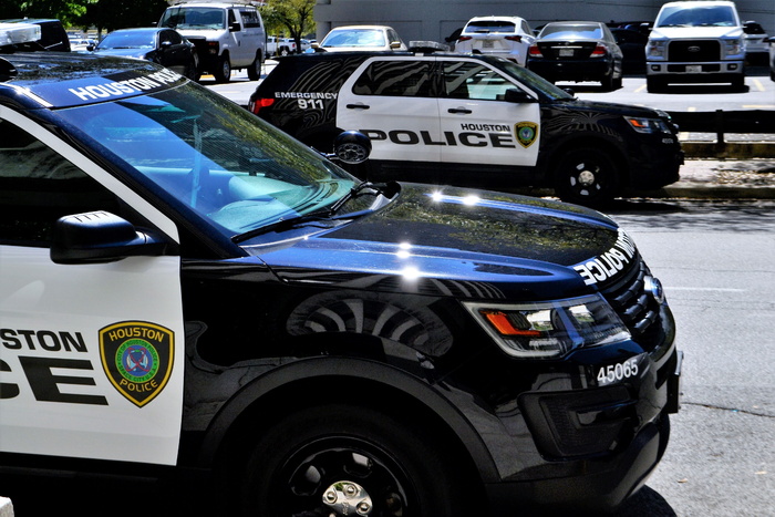 警车，警车，特遣部队，pct，德克萨斯州休斯顿，休斯顿警察局，停放