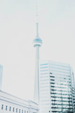 加拿大，多伦多，cn塔，户外，建筑，粮食，噪音，地标