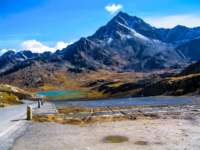 柏格西，山，风景，山，自然之美，风景-自然，水，山脉