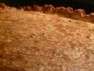 烘焙、烤箱、加热、丰盛、美味、zwiebelkuchen、洋葱蛋糕面团、蛋糕