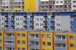 顶部、视图、公寓式建筑、城市、公寓、建筑、住房、房地产经纪人