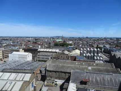 爱尔兰，都柏林8号，吉尼斯仓库，欧洲，欧洲，天空，天际线，都柏林