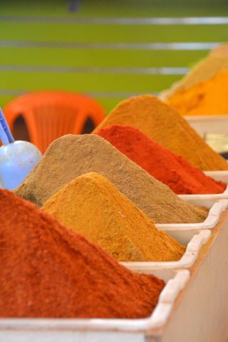 摩洛哥、市场、露天市场、集市、非洲、东方、销售、水果