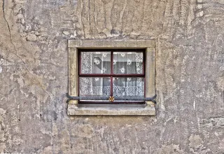 窗户，立面，旧，墙，石膏，砂石，豪斯旺，结构
