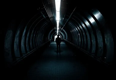 光,人,人,黑暗,后视图,诡异,引导,透视 光,人,人,黑暗,后视图,诡异,引导,透视