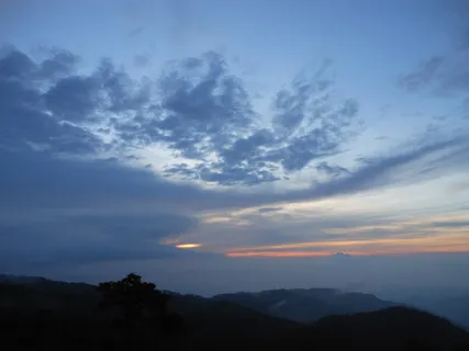 景观、日落、黄昏、自然景观、瓦哈卡、蓝色、天空、黄昏 景观、日落、黄昏、自然景观、瓦哈卡、蓝色、天空、黄昏