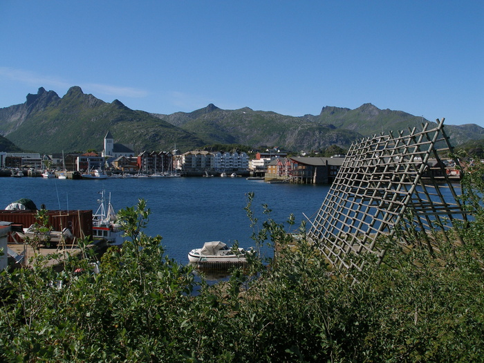 斯沃尔夫ær，挪威，Hurtigruten，Lofoten，斯沃尔夫ær，挪威，斯堪的纳维亚，房屋，建筑结构