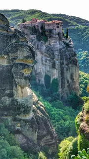 meteora、修道院、希腊、东正教、洛克、希腊、旅游目的地、山脉 meteora、修道院、希腊、东正教、洛克、希腊、旅游目的地、山脉