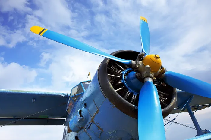 旧，飞机，航空，飞机，复古，飞机，航空，螺旋桨