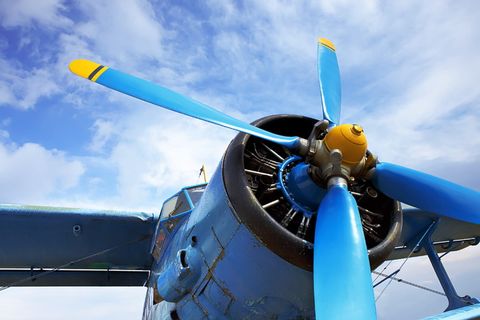 旧，飞机，航空，飞机，复古，飞机，航空，螺旋桨