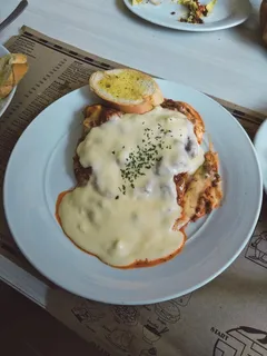 烤Mac配白酱汁 烤Mac配白酱汁