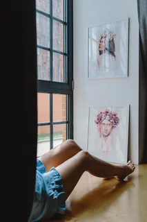 充满艺术气息的现代阁楼公寓