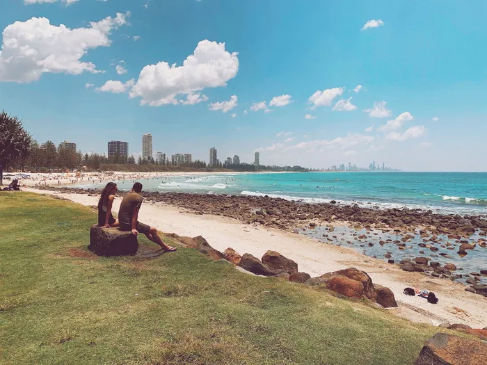 澳大利亚，burleigh heads，22 goodwin terrace，天空，水，海，云天，陆地