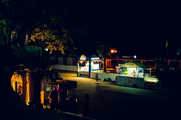 夜间小吃摊