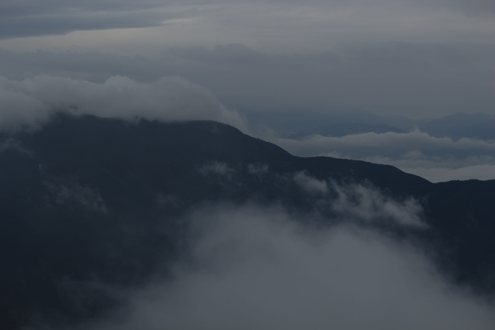 长野，朝日，日本，多云，高山，山顶，云天，自然之美