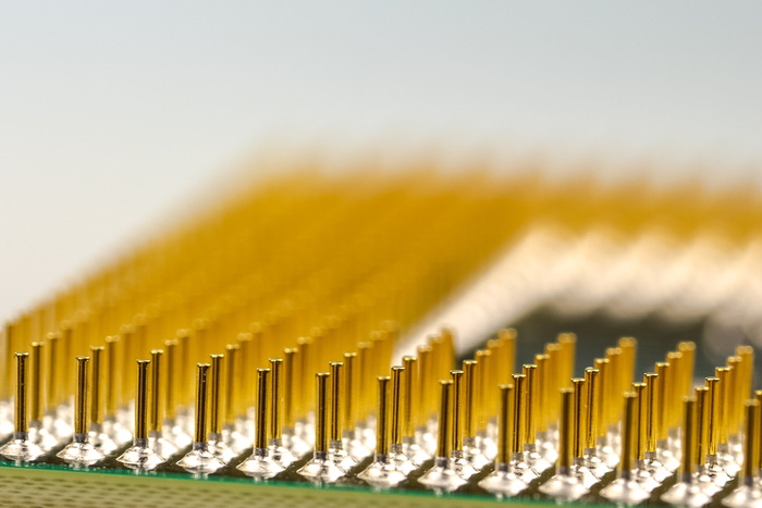 计算机处理器、聚焦照片、引脚、cpu、处理器、宏、笔、计算机