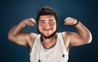 男人，漂亮，成年人，桌面，年轻人，人物，肖像，生活方式