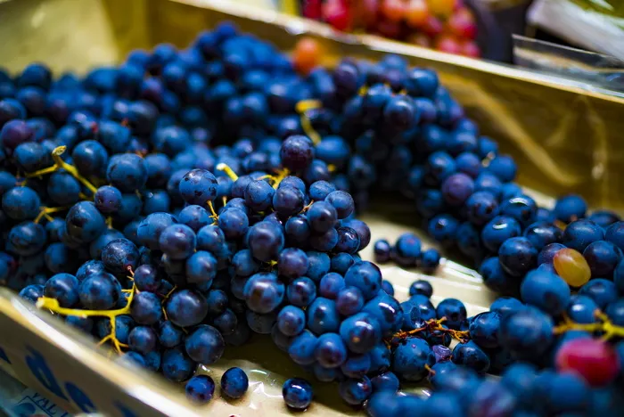健康饮食，食品，水果，食品和饮料，浆果，健康，新鲜，葡萄
