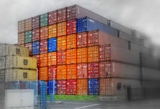 集装箱，船舶，船舶集装箱，集装箱，港口，集装箱，港口，海关港口，运输，戏剧