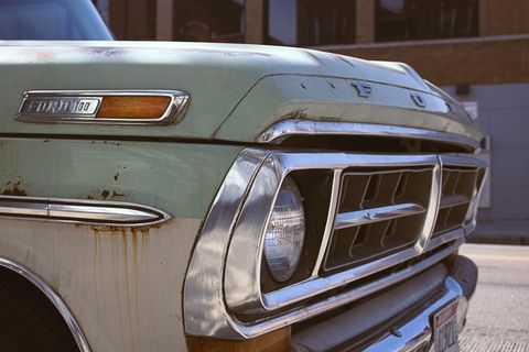 美国，芝加哥，贵族广场，汽车，复古，铁锈，卡车，旧