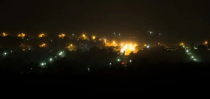 澳大利亚,墨尔本,光明,城镇,雾,夜晚,风景,黑暗 澳大利亚,墨尔本,光明,城镇,雾,夜晚,风景,黑暗