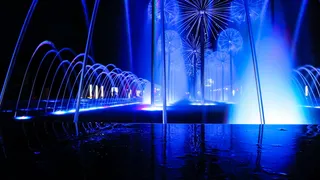 照明、轻松、科学、黑暗、夜晚、照明、蓝色、反射