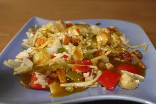 米勺，亚洲，食品，美味，午餐，享受，膳食，营养