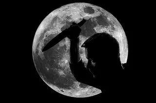 月亮，人，刀，刺伤，刺伤，杀害，谋杀，伙计