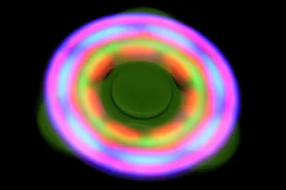 旋转，led，点亮fidget旋转器，手指旋转器，旋转器，环岛，zappel philipp，彩色