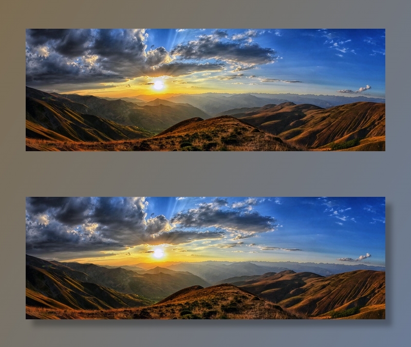 航空、摄影、棕色、山脉、多云、天空、云、大气