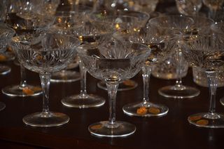 水晶，眼镜，玻璃，饮料器皿，含铅，食品和饮料，点心，饮料