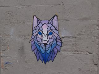 墙壁、涂鸦、艺术、绘画、壁画、瓷砖、现代艺术、折纸